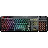 ASUS ROG Claymore II 100% / 80% TKL Wireless RGB Modular Gaming Keyboard, ROG RX Red Switches, PBT Doubleshot Keycaps, Detach
