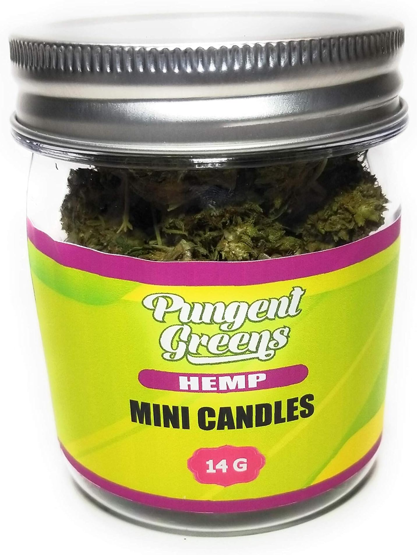 Pungent Greens (1 OZ)"Mini Candles" Made with Lavender Flower