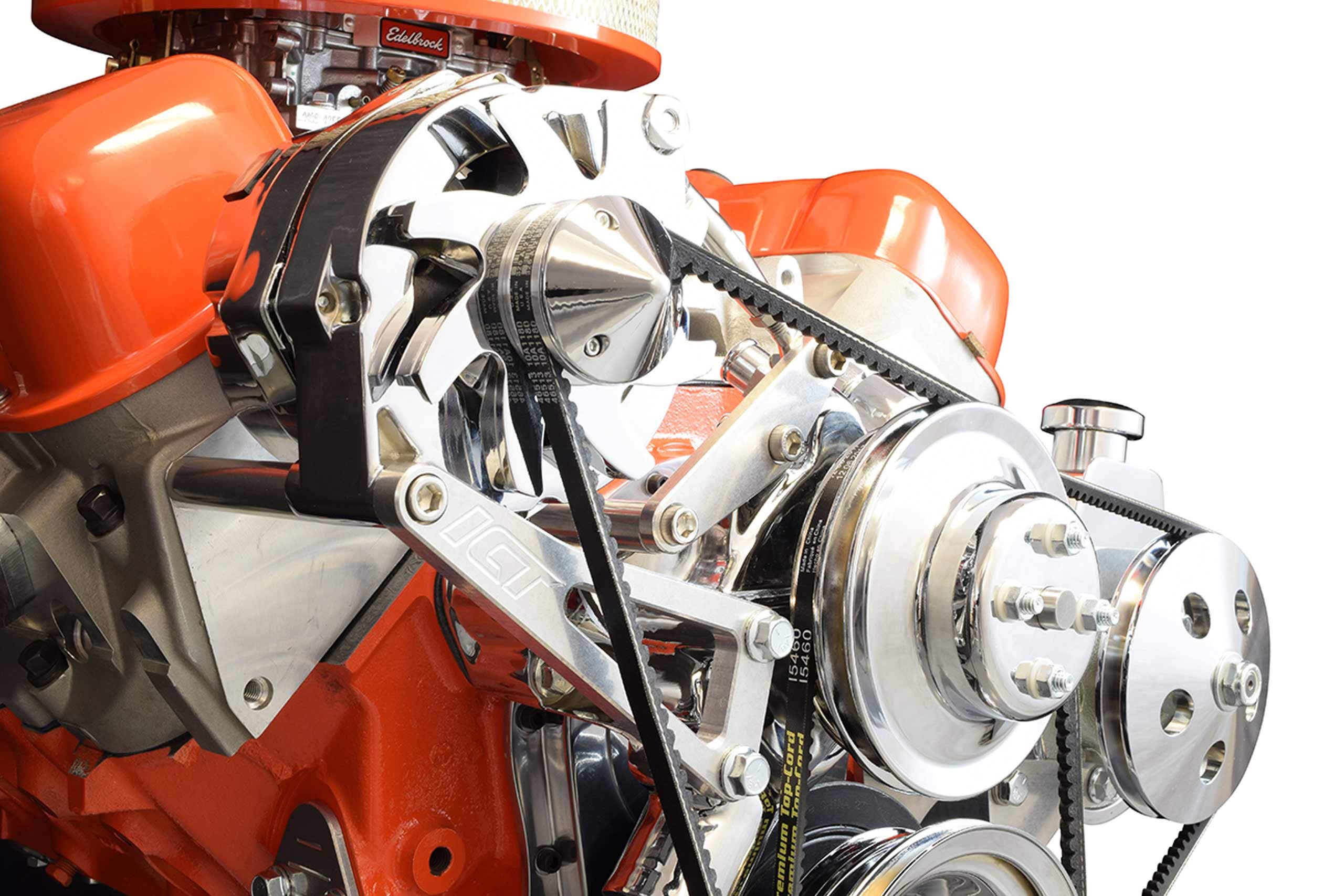 ICT Billet BBC Turnbuckle Alternator/Power Steering Pump Accessory Drive Bracket Kit 551493