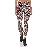 DKNY Womens Tight Printed High Waist Performance Leggings