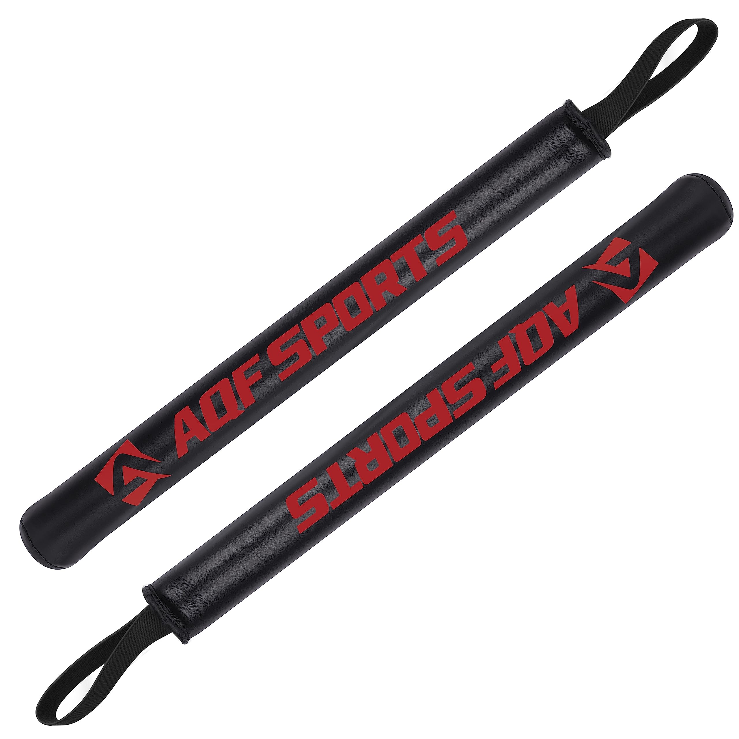 AQF Boxing Sticks Pair for Muay Thai & MMA Training Boxing Equipment Target Stick (Black & Red)
