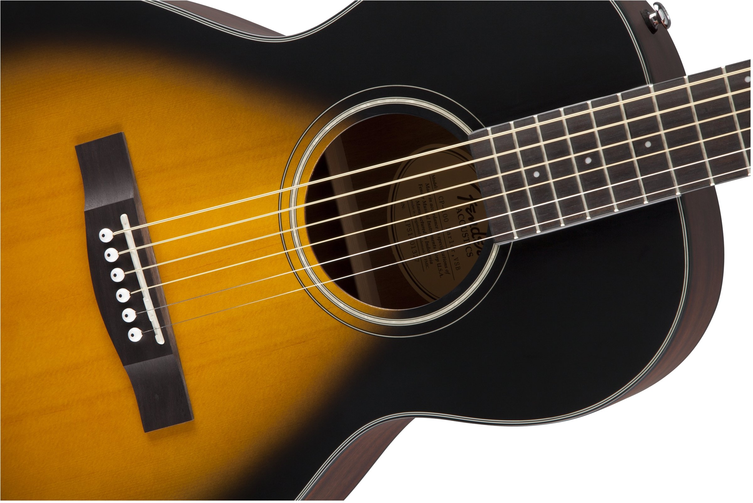 Fender CP100 Parlor SmallBody Acoustic Guitar Buy Online in UAE