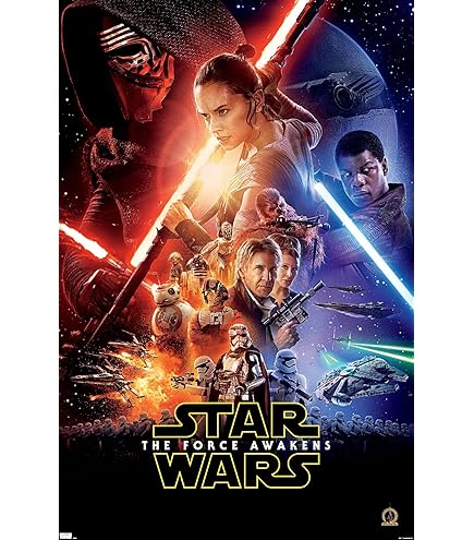 スターウォーズ エピソード7 ポスター Amazon.com: Star Wars: Episode VII - The Force Awakens - Movie