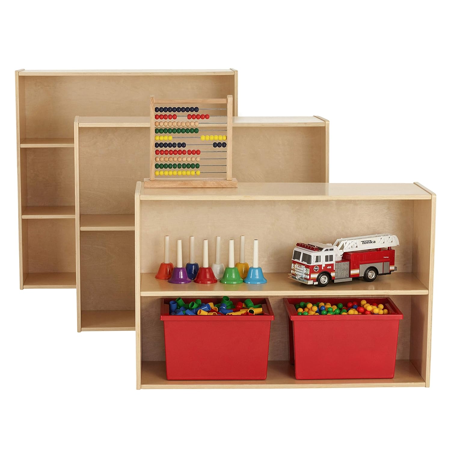 Ecr4kids Birch Streamline Storage Cabinet 30 H 2 Shelf Without Back Hardwood Classroom Home Storage Solution For Kids Bookcases Cabinets Shelves Toys Games Rayvoltbike Com