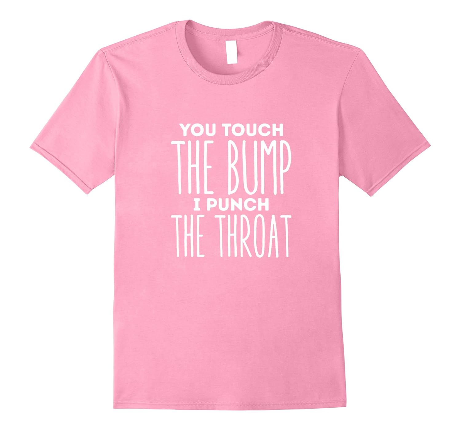 Dont Touch The Baby Bump Funny T Shirt For Pregnant Women Pl Polozatee