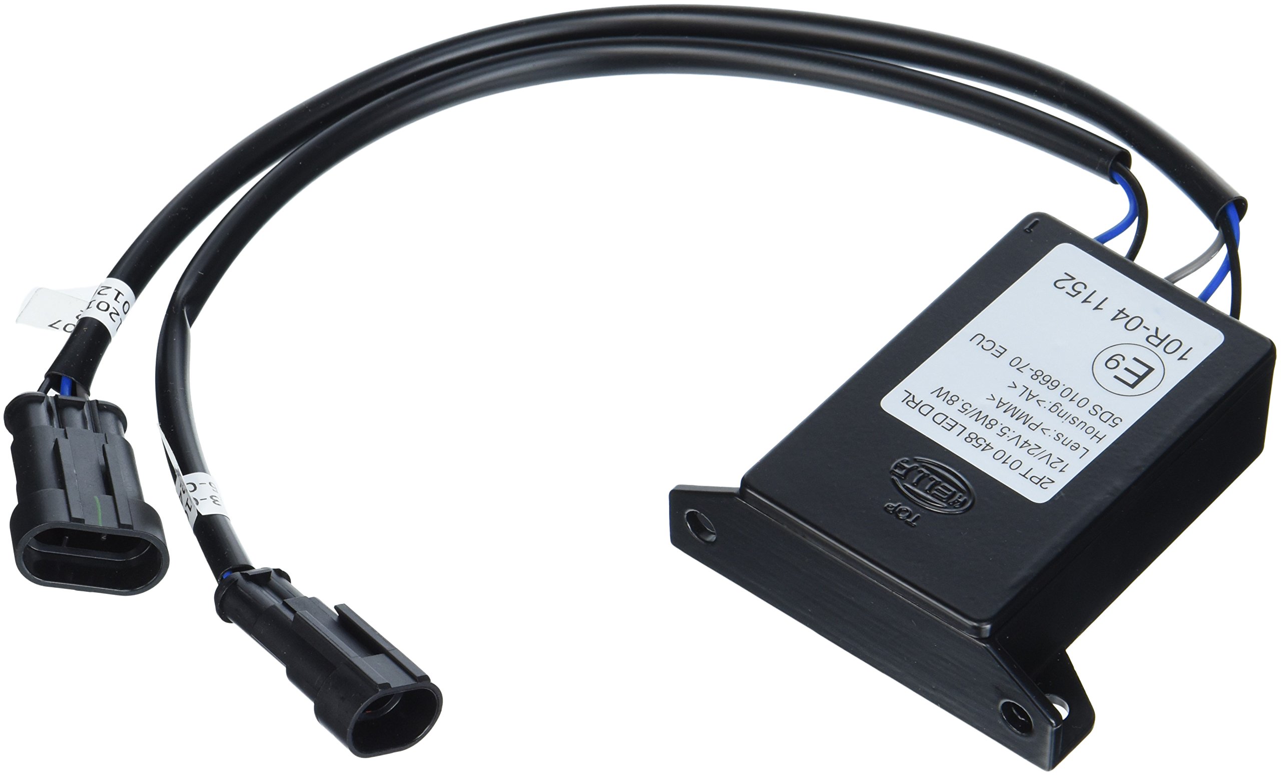 HELLA 5DS 010 668-701 Control Unit, lights - 12/24V - Number of connectors: 2 - AMP - for daytime running light (LED)/for position light (LED)