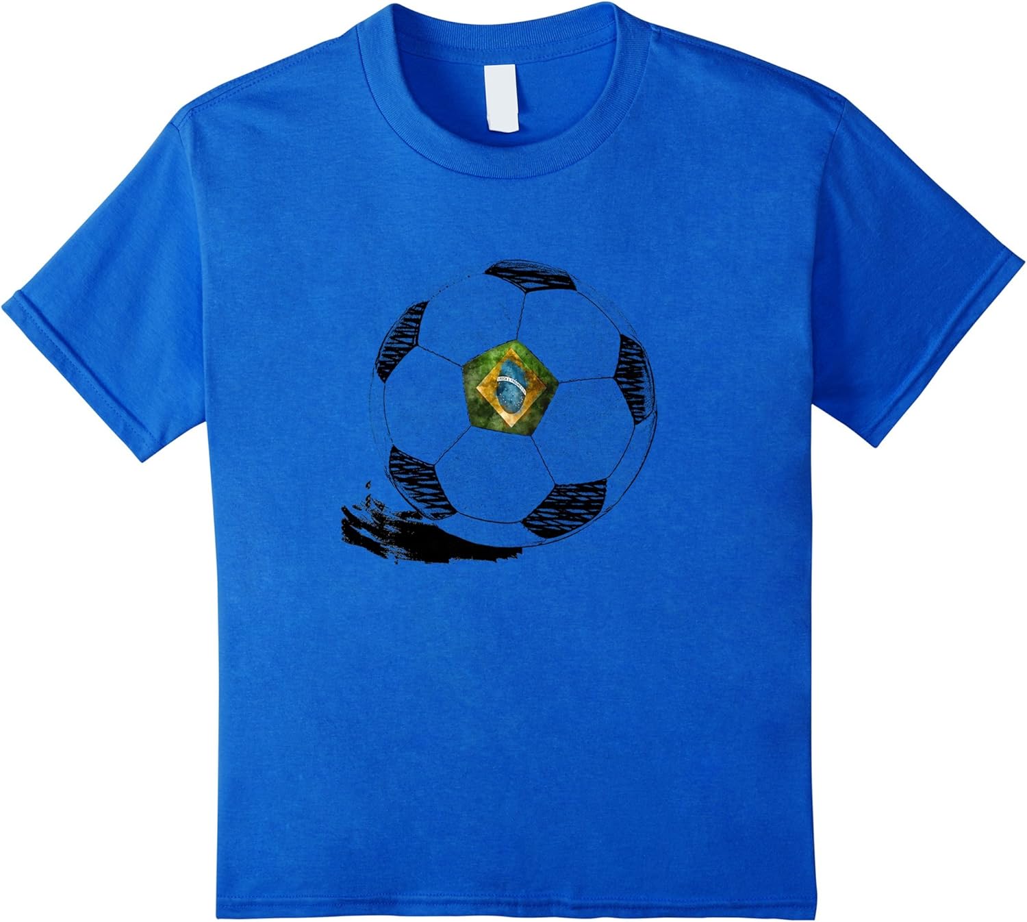 Vintage Soccer Brazil Flag Tshirt Brazilian Pride Clothing
