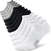 Amutost Ankle Socks Womens Athletic Running Comfort Cushioned 3/5/6Pairs