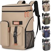 Bagparkk 33/45 Cans Leakproof Insulated Cooler Backpack with Double Deck | 20 Hours Cooling, Sternum Strap, Lightweight, Multifunctional Cooler, Travel Camping Beach Picnic , Gift for Men & Women