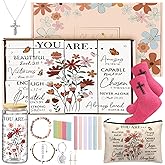 AmazingSpark Advent Calendar 2025 Gifts Set for Women Adult 12 Days Christian Religious Faith Advent Calendar Gift Baskets Inspirational Spiritual Baptism Presents for Friend Mom Women Coworker