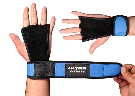 title=Ultra fitness®- Paracalli crossfit con protezione dei palmi delle mani, in pelle