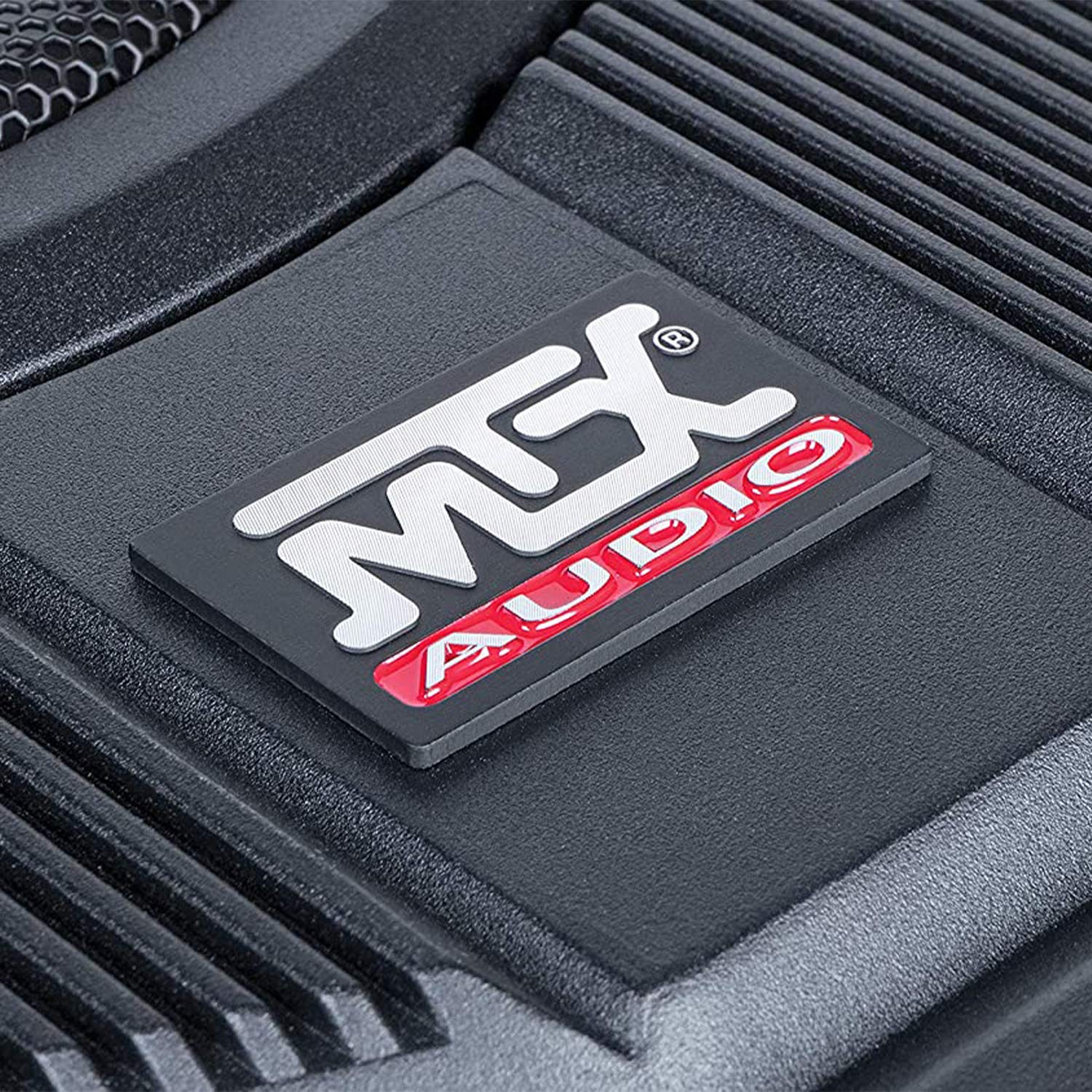 MTX TN8MS Terminator 8 Inch Micro Compact Amplified Subwoofer Enclosure for Small Vehicles with Class A/B Amplifier, Variable Bass Boost, External Bass Control, and Smart Engage Auto Turn On Circuitry
