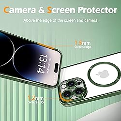 IAIYOXI Magnetic Clear Case for iPhone 16e with