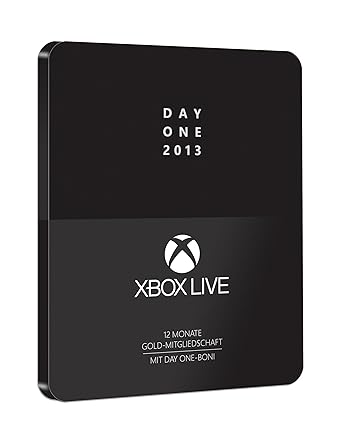 Xbox Live - Day One 2013 - 12 Monate Gold-Mitgliedschaft mit Day One-Boni im Steelcase