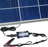 OptiMate Solar 80W 6.7A 12V Automatic Battery Charger Maintainer + Panel view 4