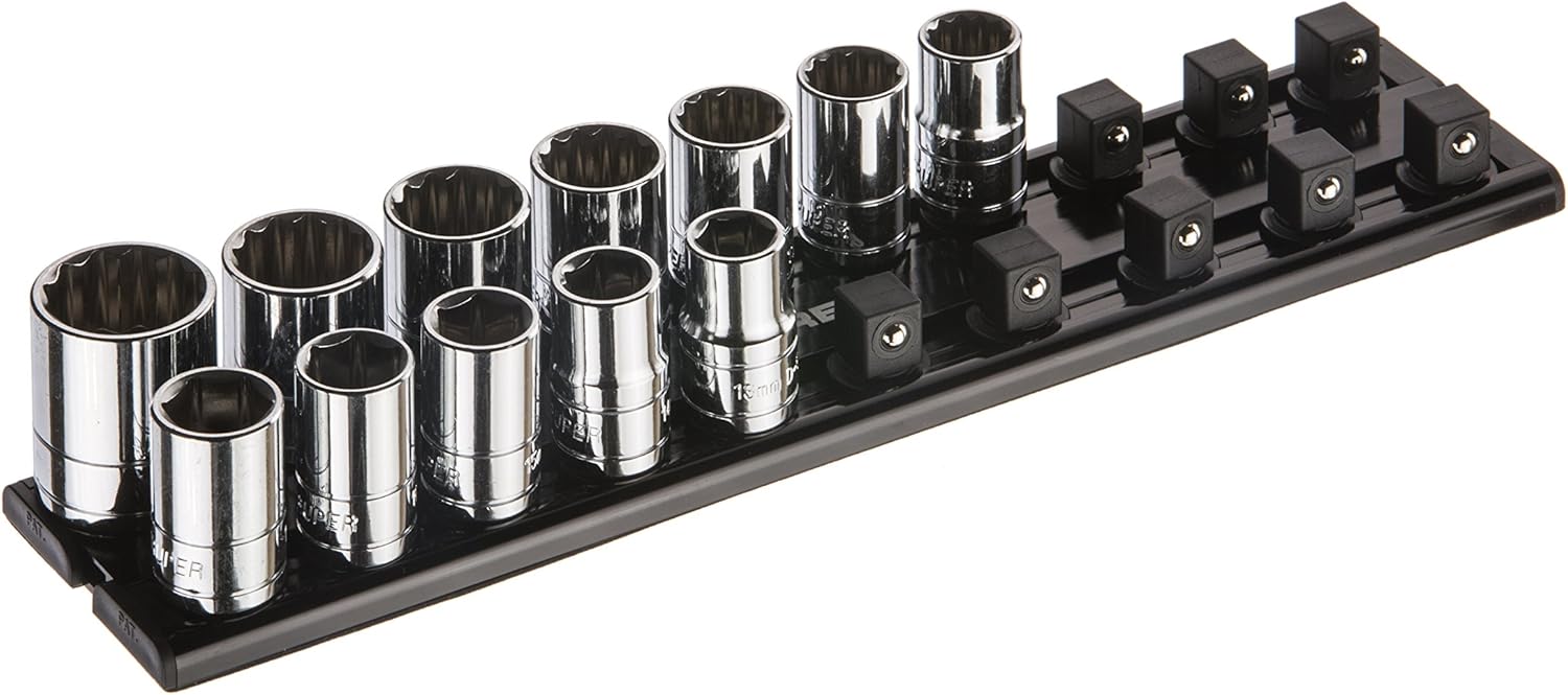 ARES 701801/2Inch Drive Socket Organizer Aluminum Rail