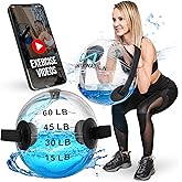 Infinity Nation Large Aqua Bag for Workout - Portable and Durable - Adjustable Water Weight Bag - Aqua Ball - Water Ball