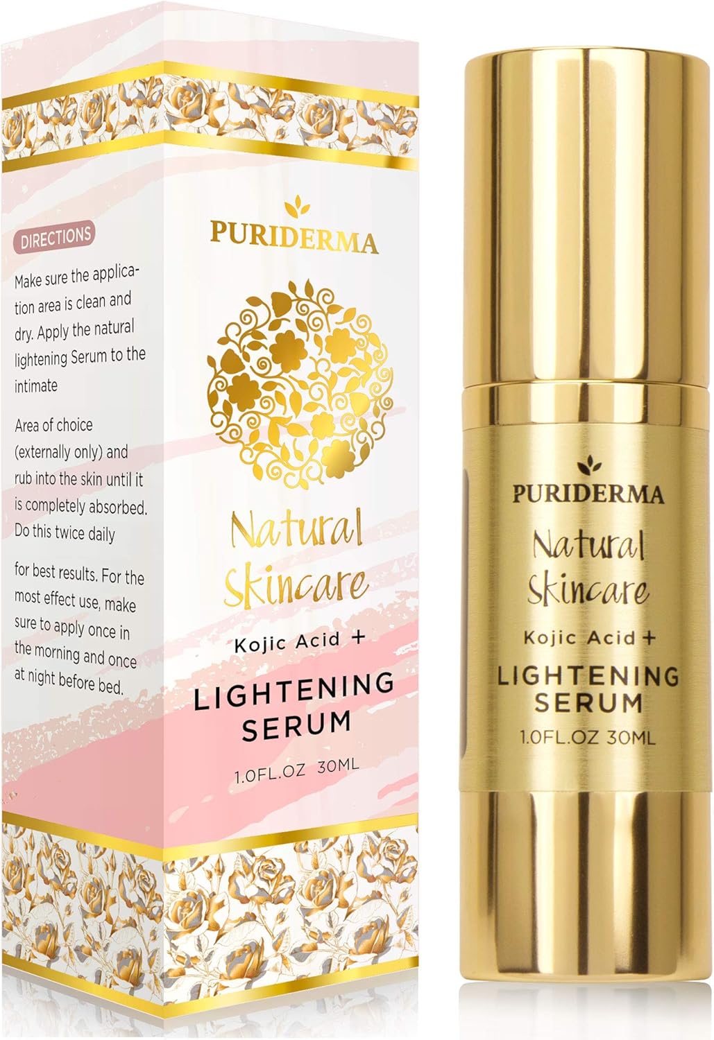 Skin Lightening Serum with Kojic Acid Plus Dark Spot & Pigment