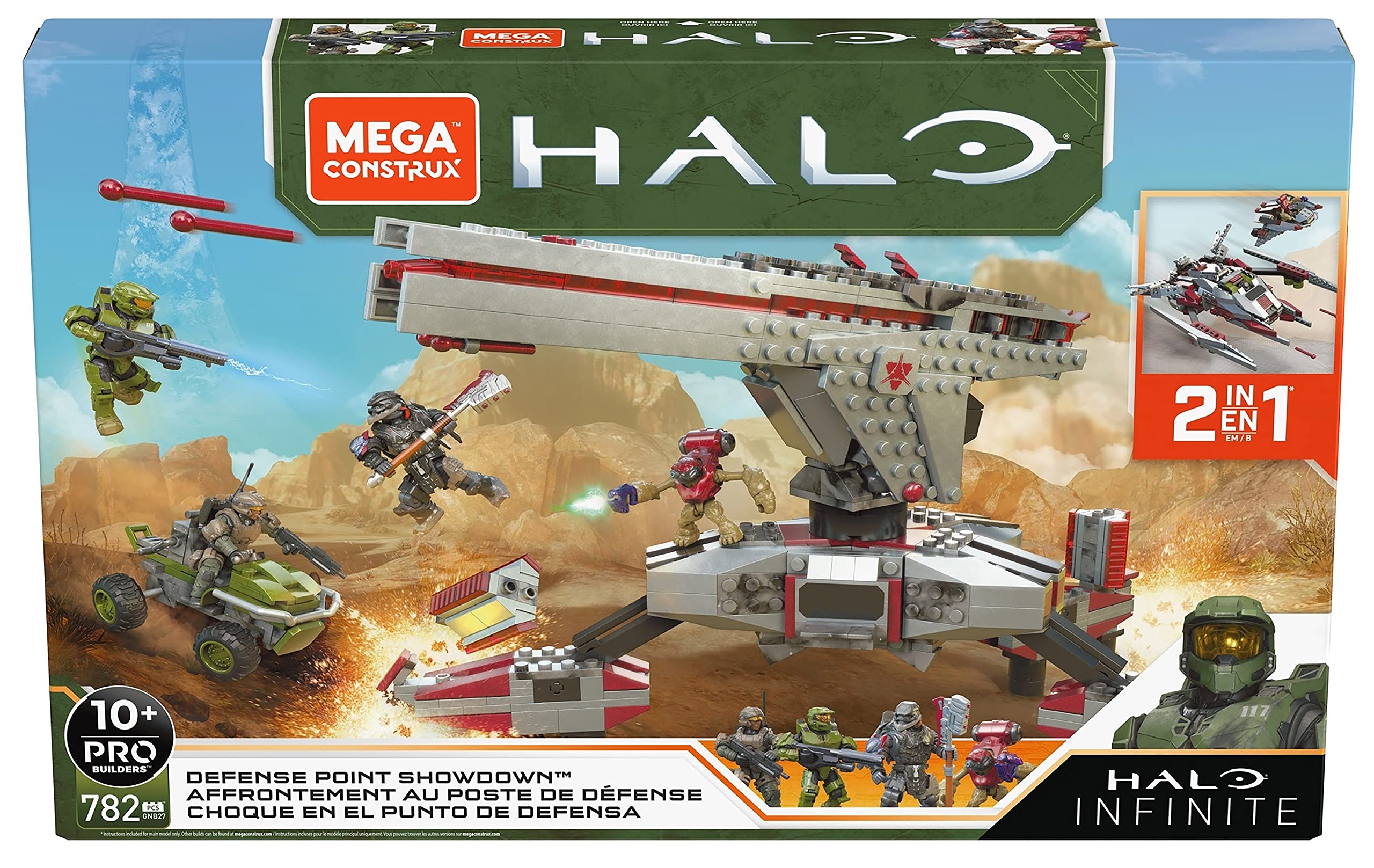 Mega Construx Halo Defense Point Showdown