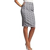 Conceited Skirts for Women - Stretch Pencil Skirt - Wear to Work - Pull On - Midi Length in Regular and Plus Size