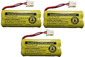 JustGreatDealz Battery BT183342 / BT283342 for Vtech AT&T Cordless Telephones CS6114 CS6419 CS6719 EL52300 CL80111 (3-Pack)