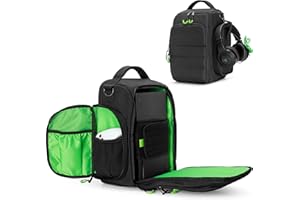 PGmoon Travel Carrying Case Compatible with Xbox Series X, Protective Storage Carry Bag for Controllers, Cables and Other Acc