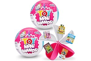 5 Surprise Toy Mini Brands Series 2 by ZURU (2 Pack) Toys Mystery Capsule Real Miniature Brands Collectibles Amazon Exclusive (Series 2), for 36 months - 99 years