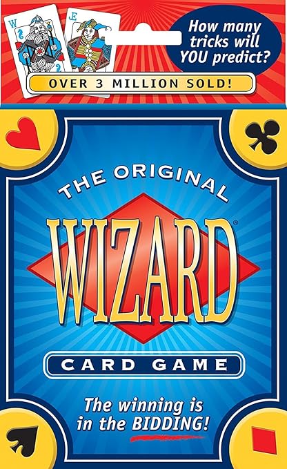 Amazon Com Wizard Card Game With A French As Well As English Translation Toys Games