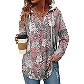 Angerella Womens Fashion Hoodies Pullover Oversized Sweatshirt Long SLeeve Drawstring Hooded Fall Shirts Loose Fit