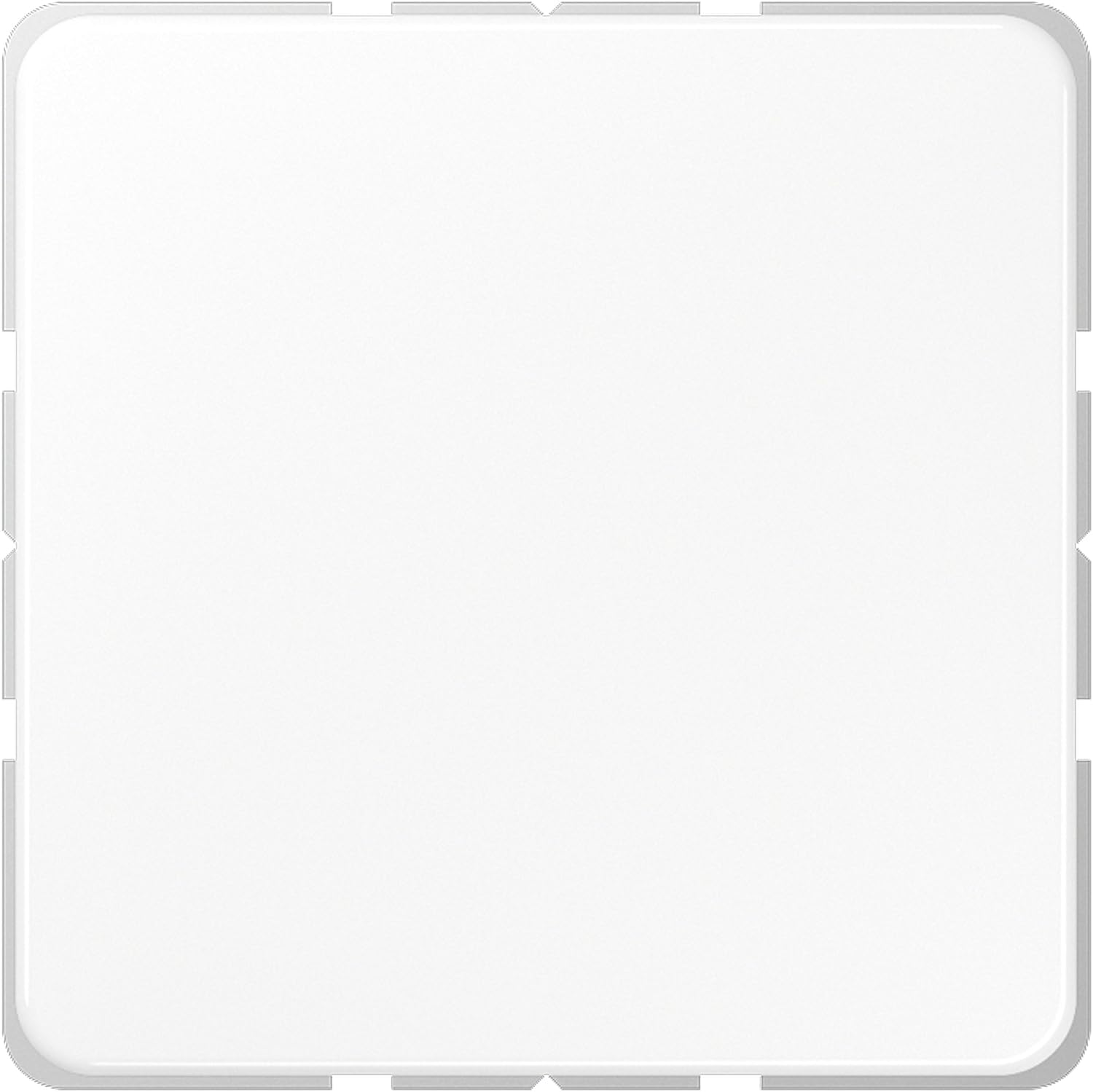 Jung CD594-0WW Blindabdeckung, alpine white, CD500
