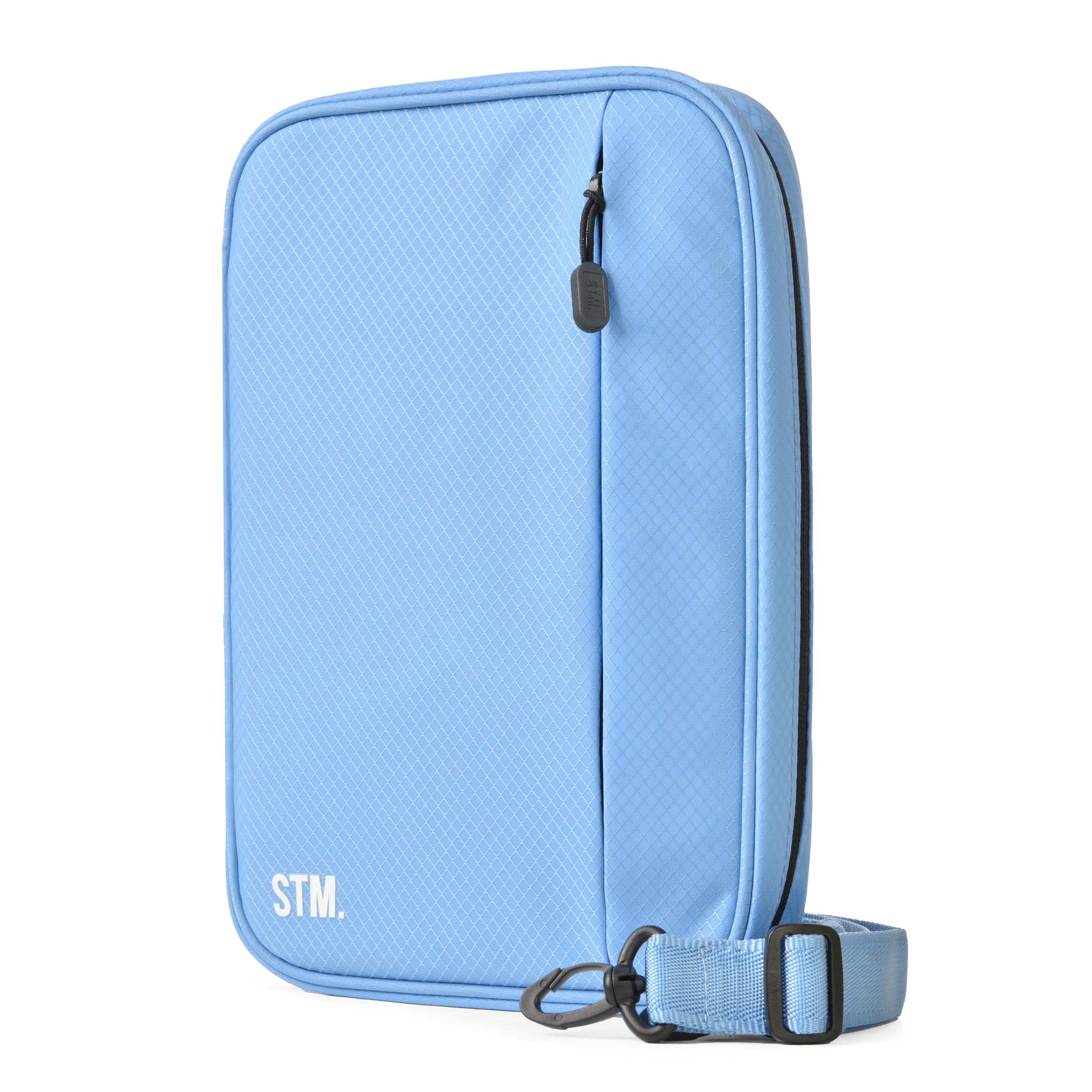 Scribbles That Matter - B5 Pencil Case Pouch + Journal Organizer - Large Capacity Kawaii Pencil Pouch, Pen Case, Marker Case, Journal Pouch Zippered Pocket Adjustable Shoulder Strap (8.5 x 12.5)