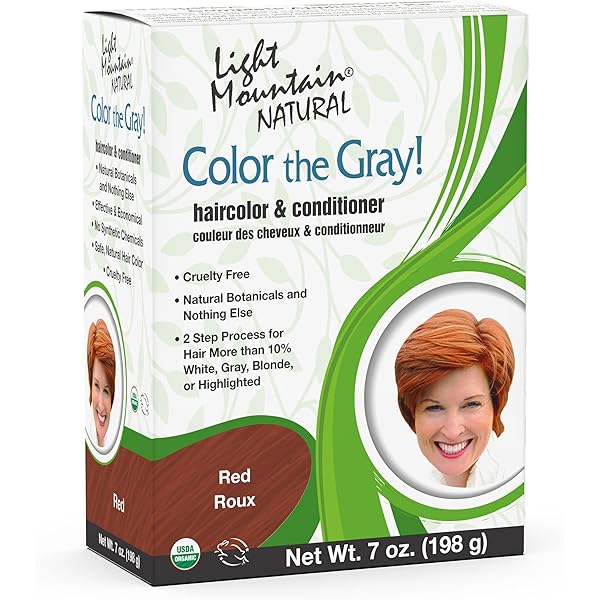 Amazon.com : Light Mountain Henna Hair Color & Conditioner, Color
