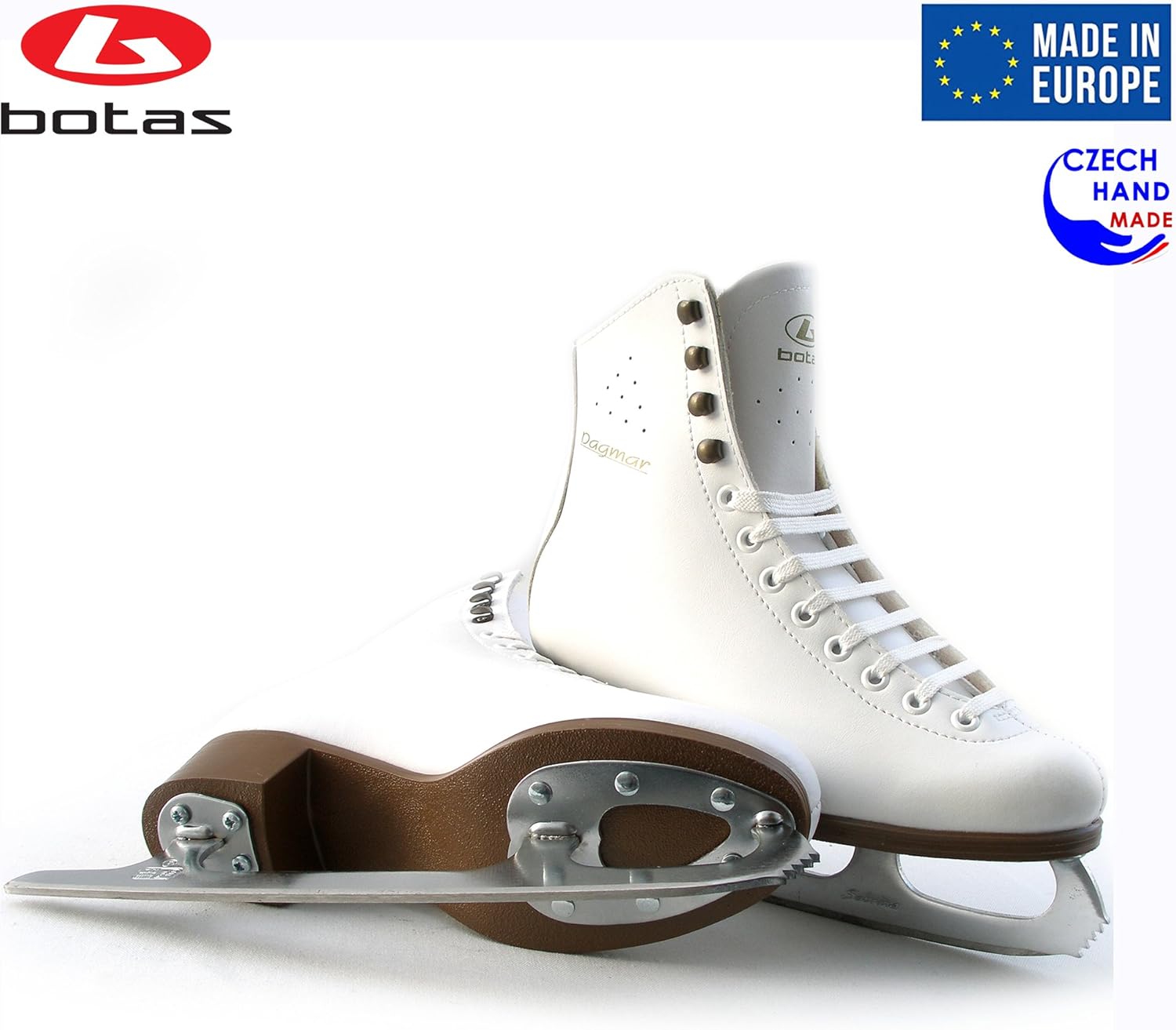 Botas - Models Diana, Dagmar, David/Figure Ice Skates for Women, Men, Girls, Boys, Kids/Sabrina Blades : Sports & Outdoors