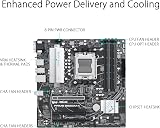 ASUS Prime B650M-A WiFi AMD AM5 Micro ATX DDR5 PCIe 5.0 M.2 Motherboard view 2