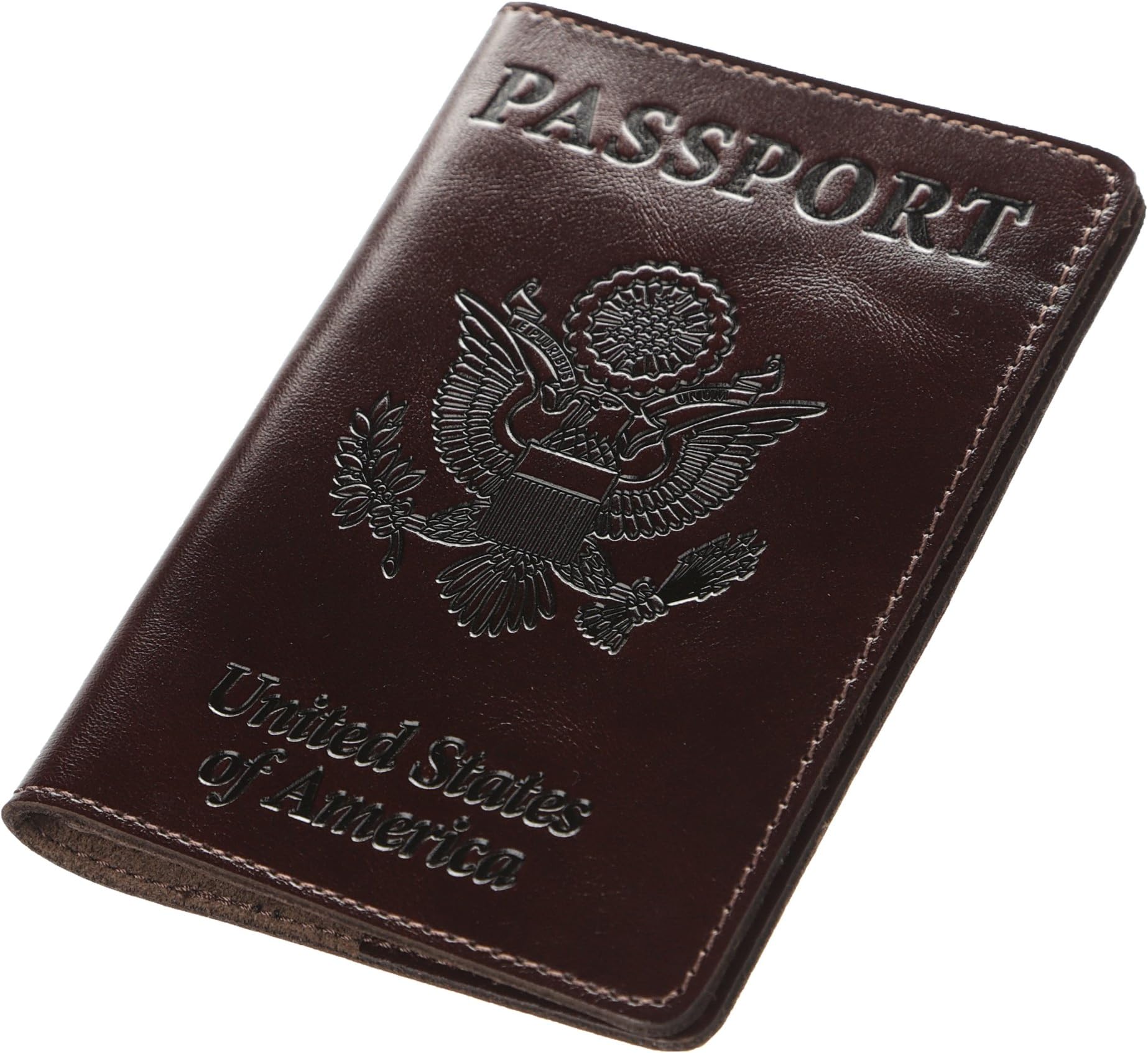 Shvigel Travel Wallet - Passport Holder - Genuine Leather - for Men & Women - Passport Cover Case