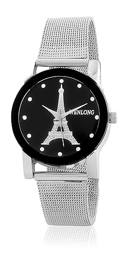 Swadesi Stuff Analogue Black Dial Women & Girls Watch(12Ds)