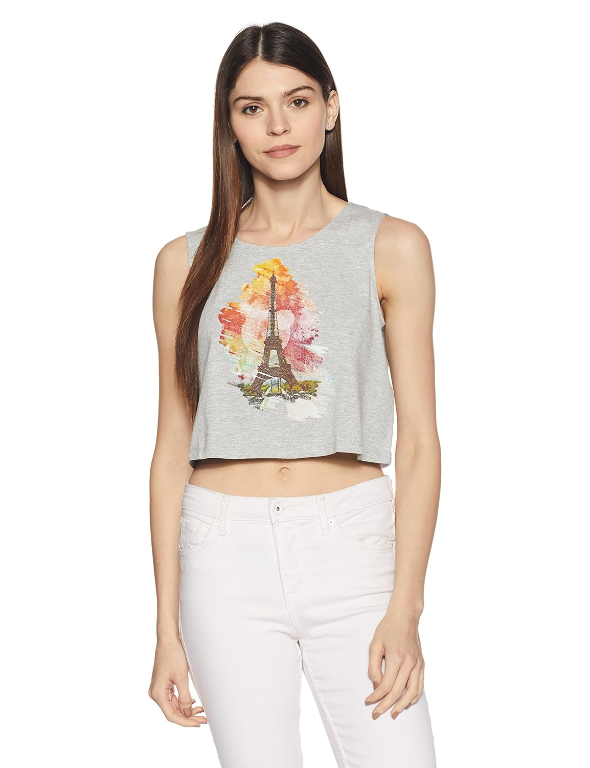 vero moda women's solid t-shirt