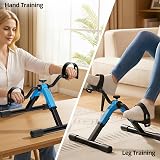 RYGEO Mini Exercise Bike for Arm & Leg Workouts - Home/Office Use view 5