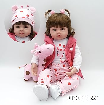 Buy Pinky 24 Inch 61cm Lovely Reborn Baby Girl Doll Reborn Toddler