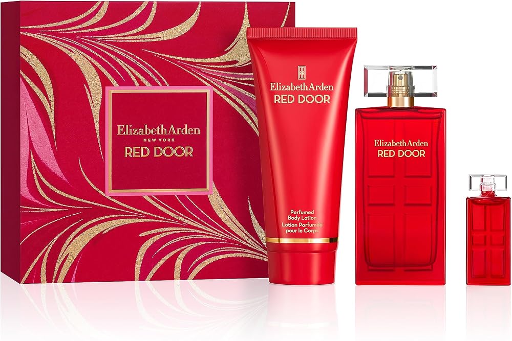 Elizabeth Arden Red Door Eau de Toilette 50ml 3 Piece Gift Set For Women