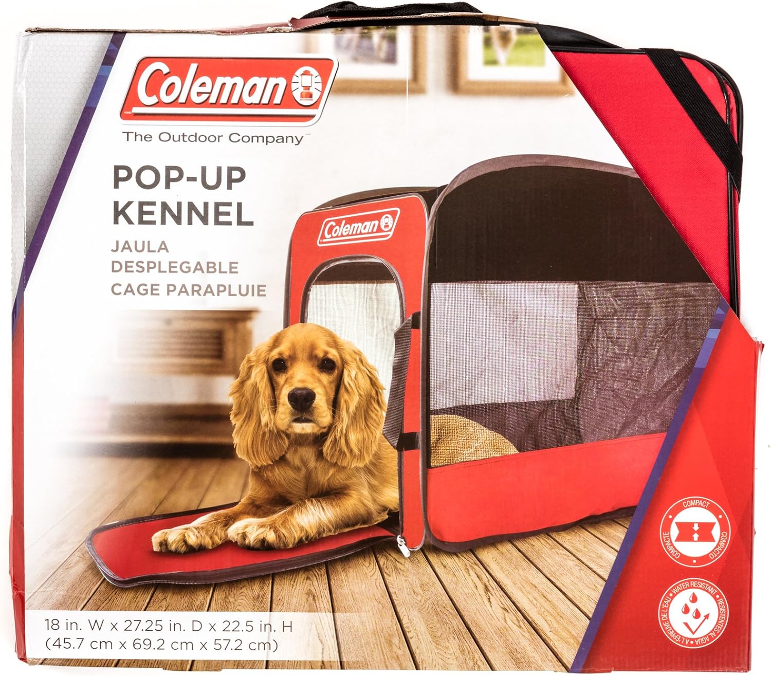 coleman pop up kennel