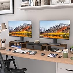 WESTREE Triple Dual Monitor Stand Riser with