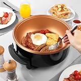 Giles & Posner Multicooker Pot EK4247 Electric Frying Pan 32cm 1500W view 5