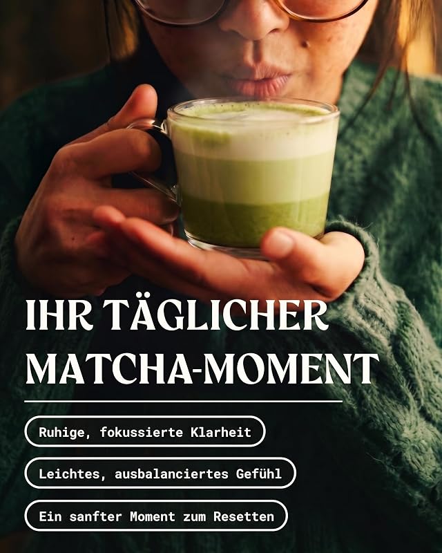 Bio Japanisches Premium Matcha Pulver L-Theanin