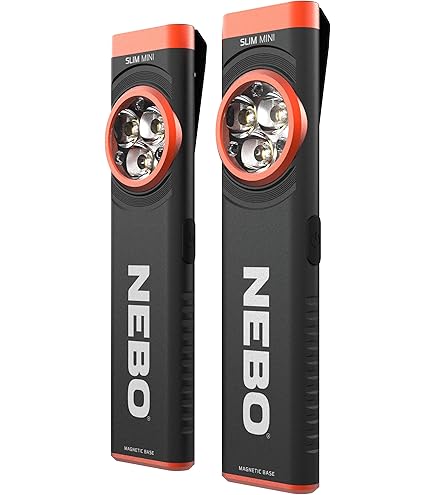 NEBO Franklin Swivel 600L Versatile, Compact, Rechargeable 600 Lumen 90 Degree Swivel Head Flashlight : Tools & Home Improvement