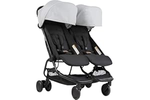 Mountain Buggy Nano Duo Buggy, Silver