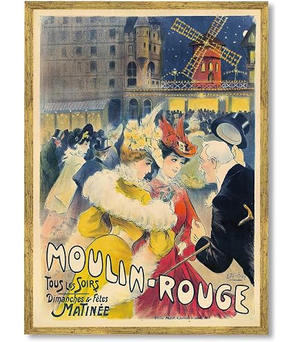 Amazon.com: Pop Culture Graphics Moulin Rouge Poster 27x40 Nicole
