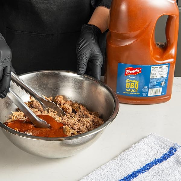 FRENCH’S SMOKY BBQ SAUCE, 1 GAL