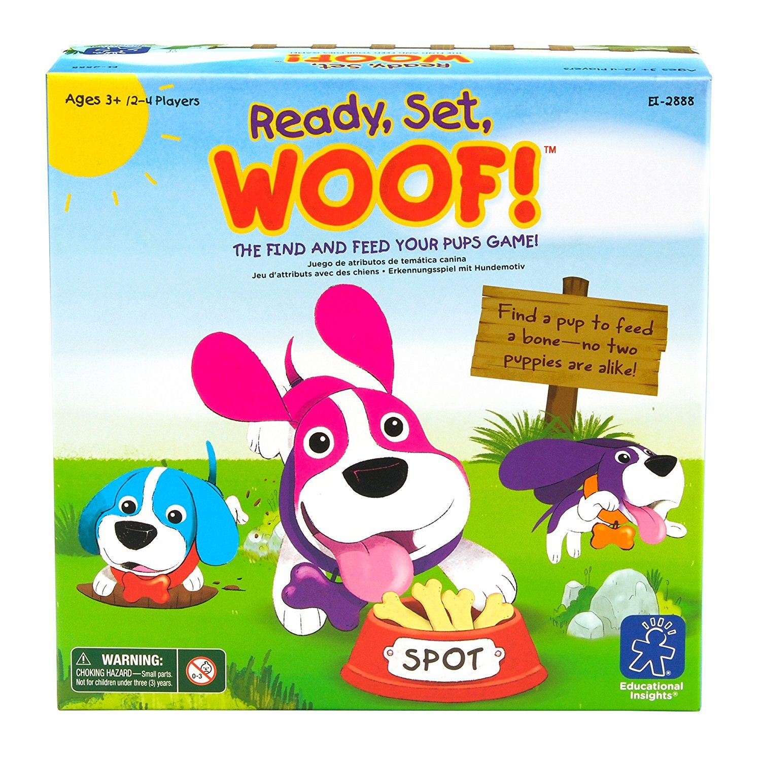 Learning Resources EI-2888 Ready, Set, Woof, Multicoloured