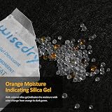 wisedry Silica Gel Sachets 10g x 30 Packs Humidity Indicator Desiccant view 9